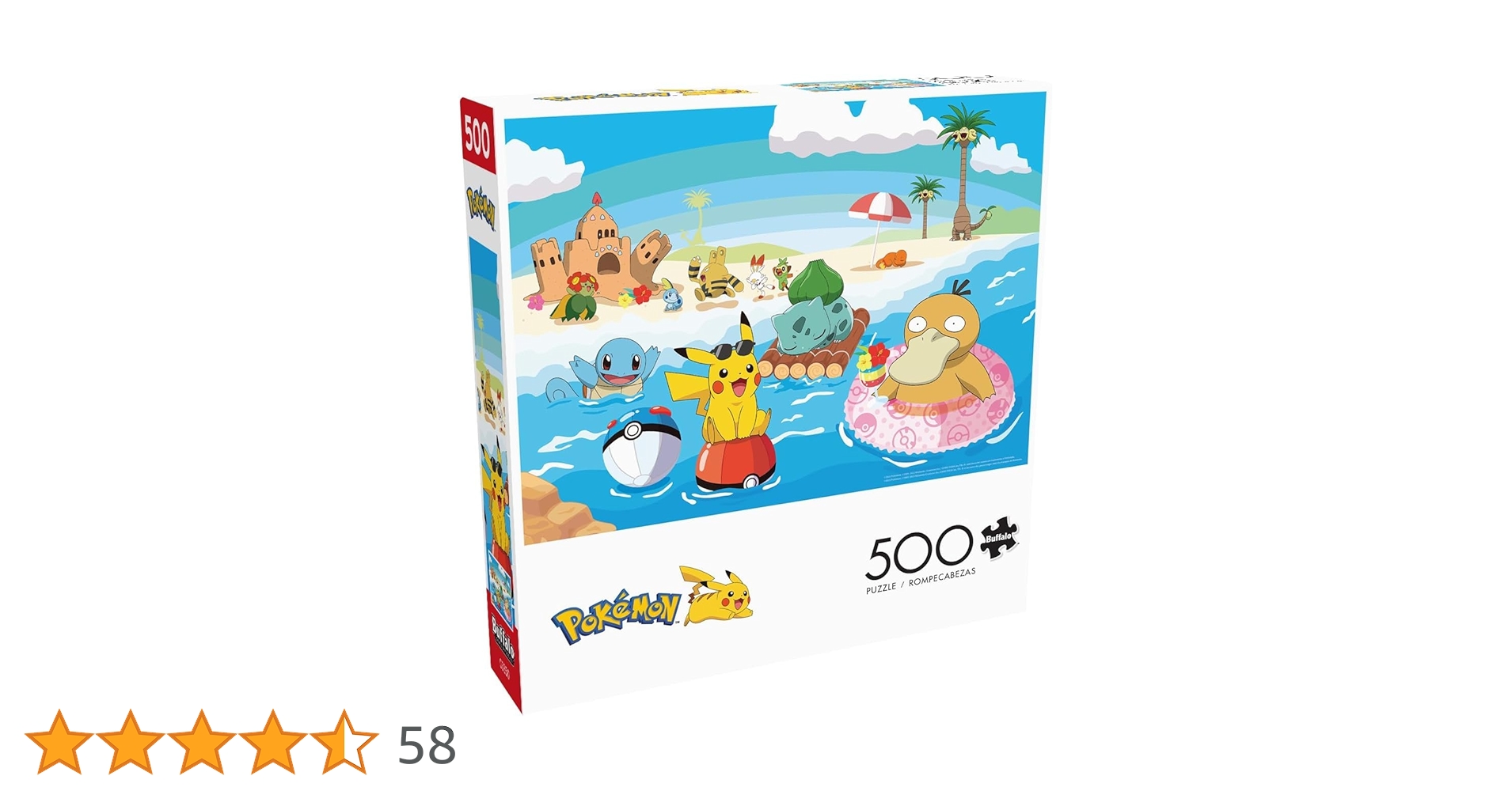 ポケモン大行進！パズル500ピース完成品 ポケモン大行進！パズル500ピース完成品 - メルカリ